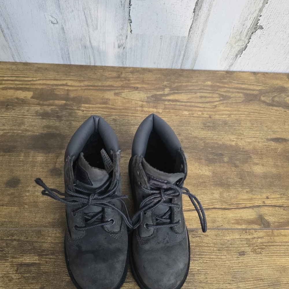 Timberland Toddlers Size 10 Gray Boots A6298